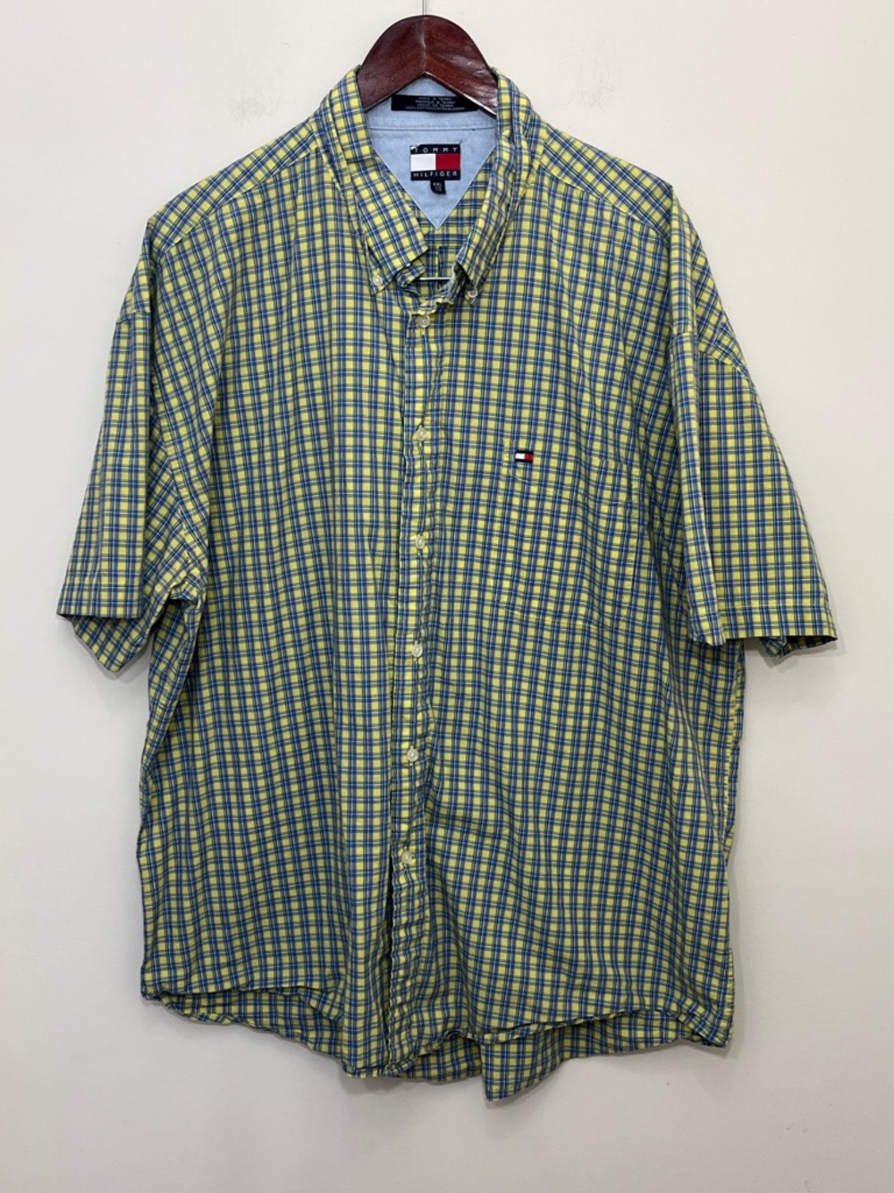 Tommy Hilfiger Men's Short Sleeve Polo Button Down Shirt Size XXL